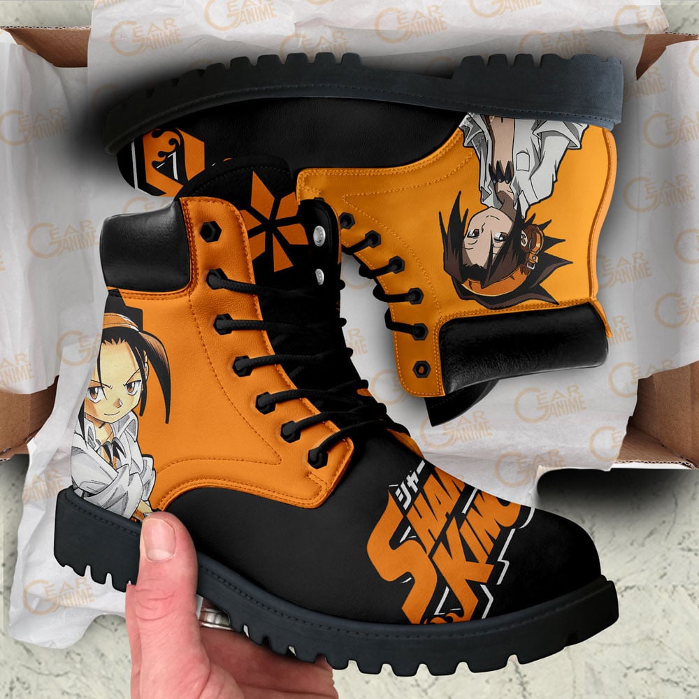 Shaman King You Asakura Boots Anime Custom Shoes