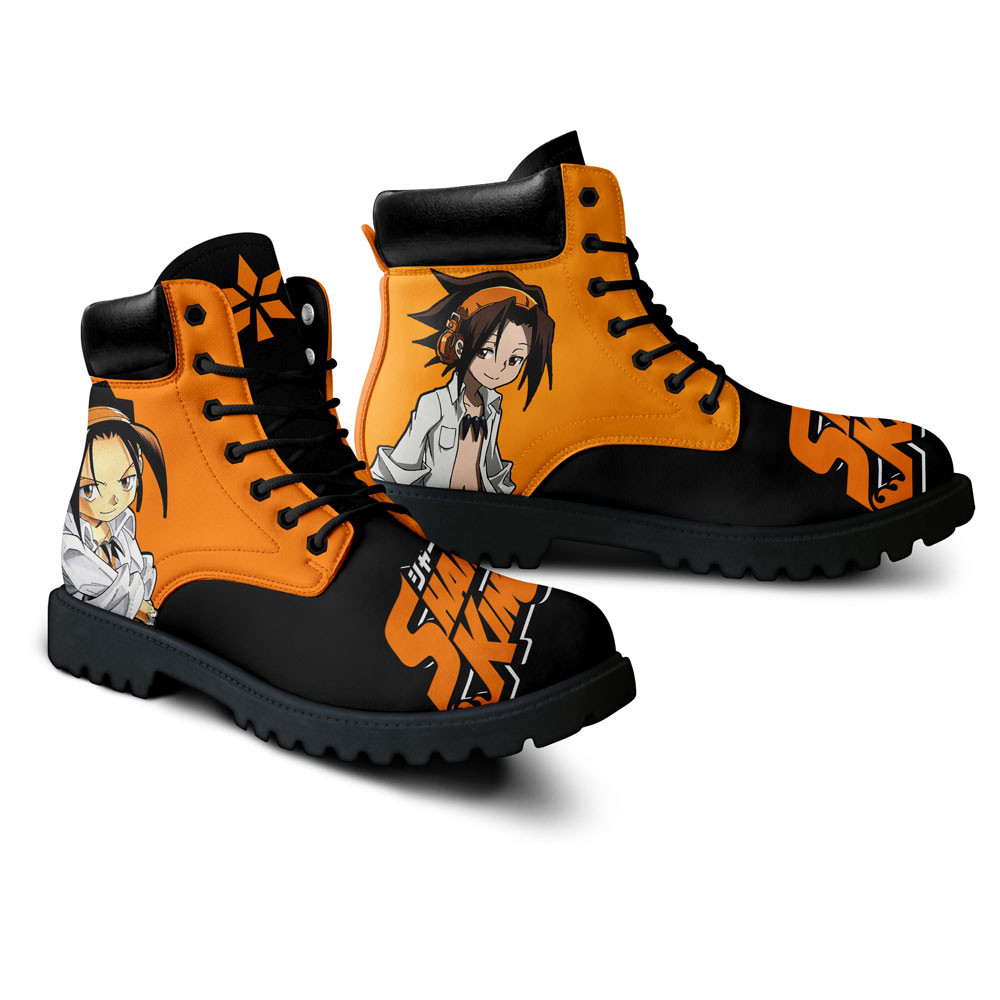 Shaman King You Asakura Boots Anime Custom Shoes