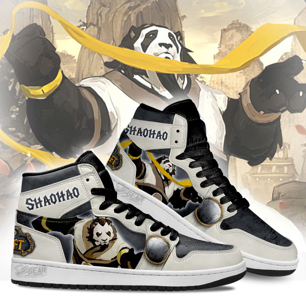 Shaohao World of Warcraft JD Sneakers Shoes For Fans, Air Jordan Hightop