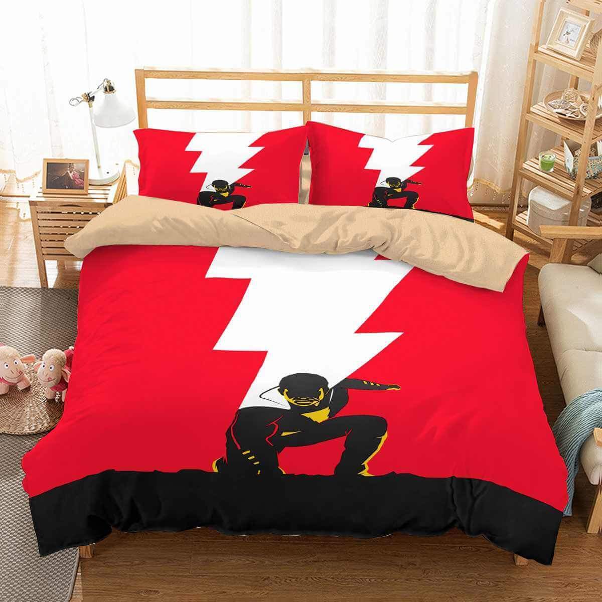 Shazam 3D Customized Duvet Cover Bedding Set