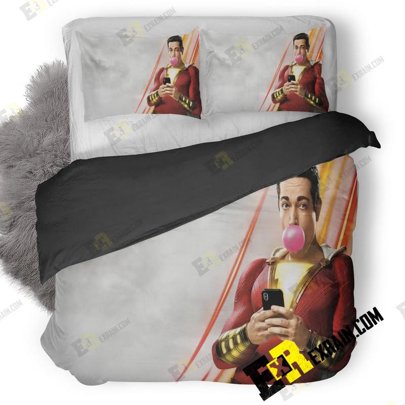 Shazam 5K D2 3D Customized Duvet Cover Bedding Set
