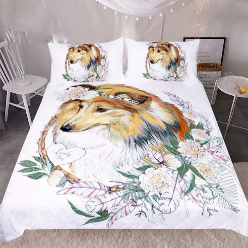 Sheepdog Duvet Cover Bedding Set