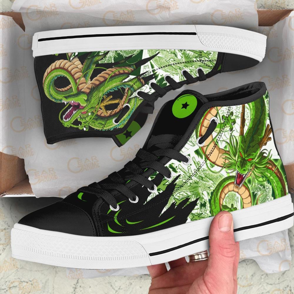 Shenron High Top Shoes Custom Manga Anime Dragon Ball Sneakers