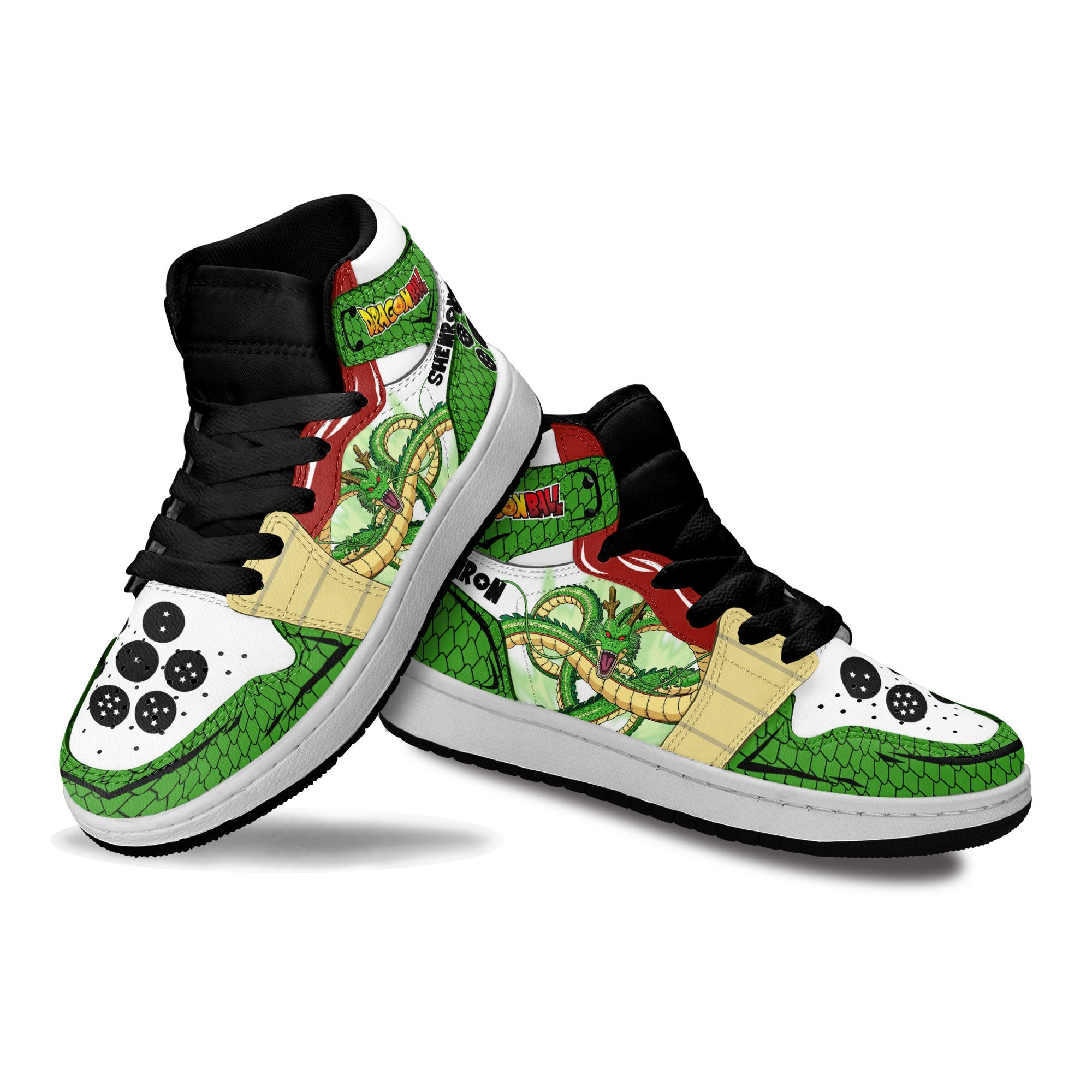 Shenron Kids Sneakers Custom Anime Dragon Ball Shoes For Kids