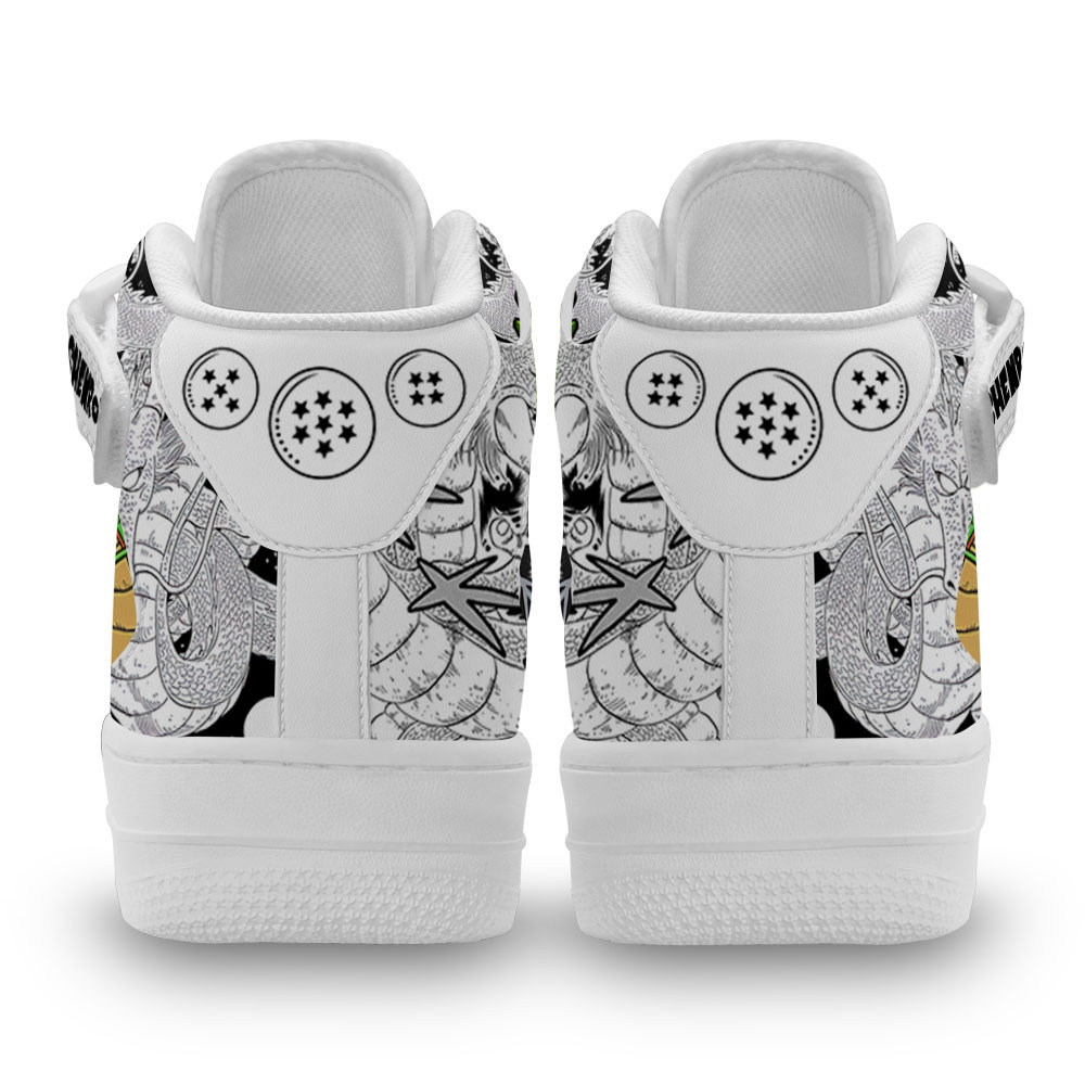 Shenron Sneakers Air Mid Custom Dragon Ball Anime Shoes Mix Manga