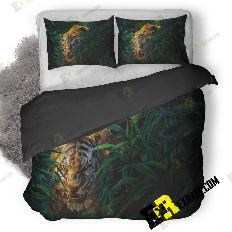 Shere Khan The Jungle Book Movie Wallpaper 3D Customized Duvet Cover Bedding Set