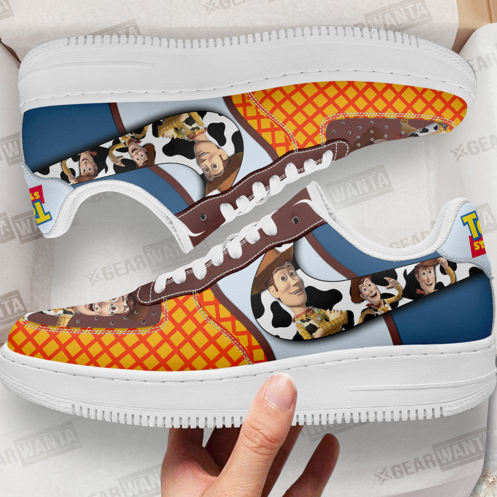 Sheriff Woody Toy Story Air Sneakers Custom Cartoon Shoes