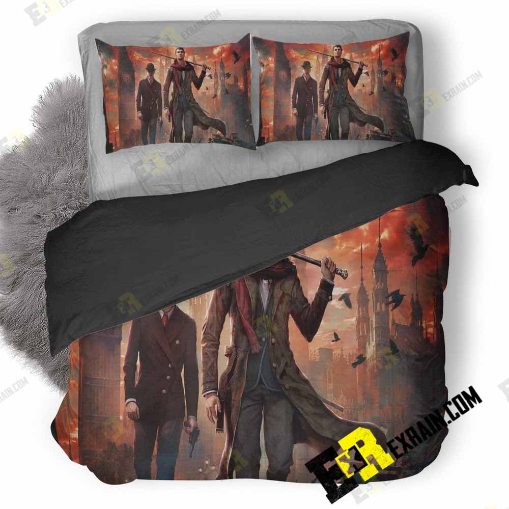 Sherlock Holmes The Devils Daughter 3D Customized Duvet Cover Bedding Set