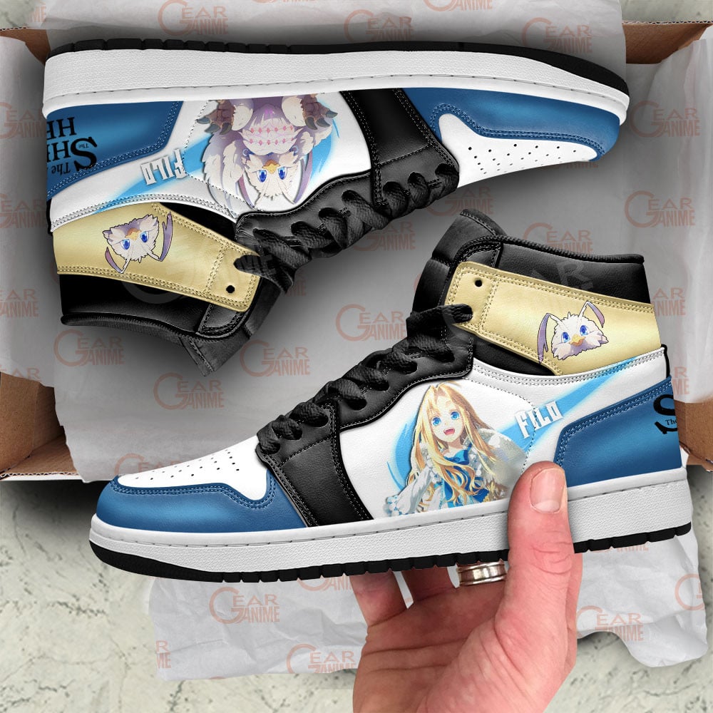 Shield Hero Filo JD1s Sneakers Anime Shoes, Air Jordan Hightop