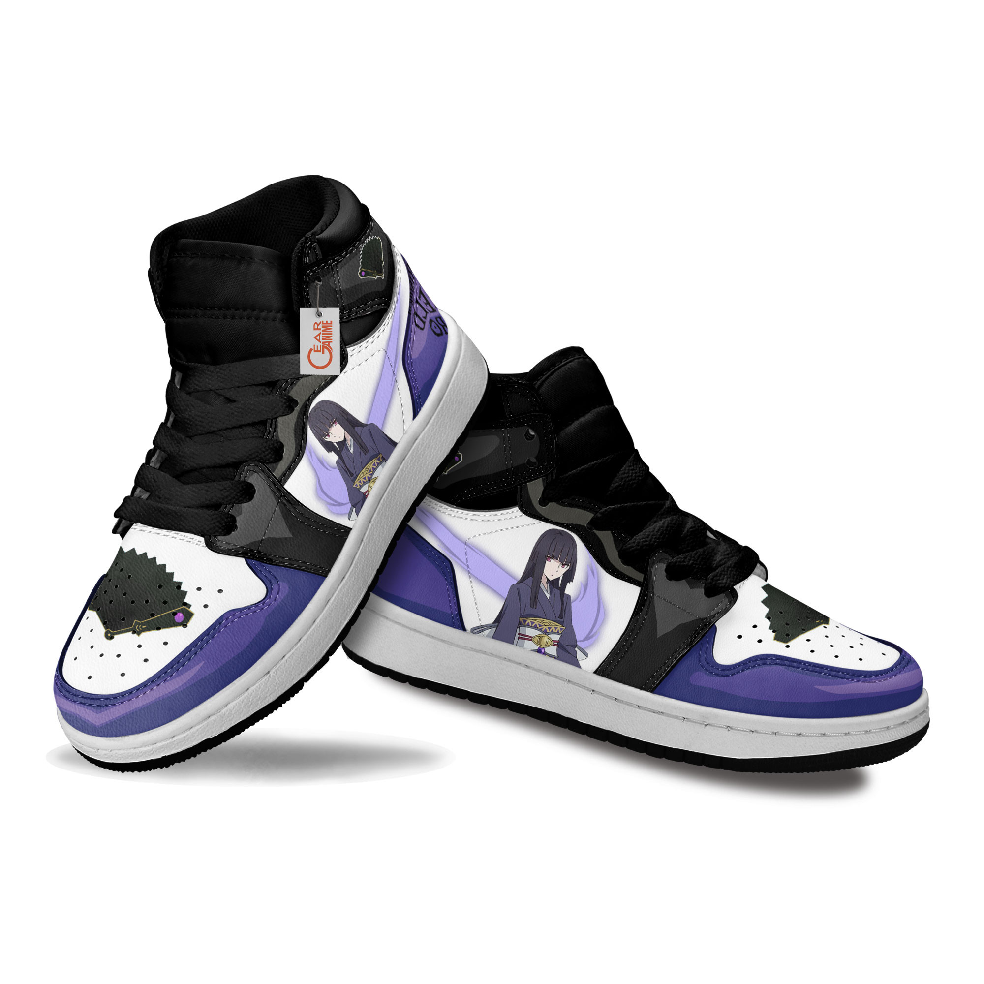 Shield Hero Glass Anime Kids Custom Sneakers