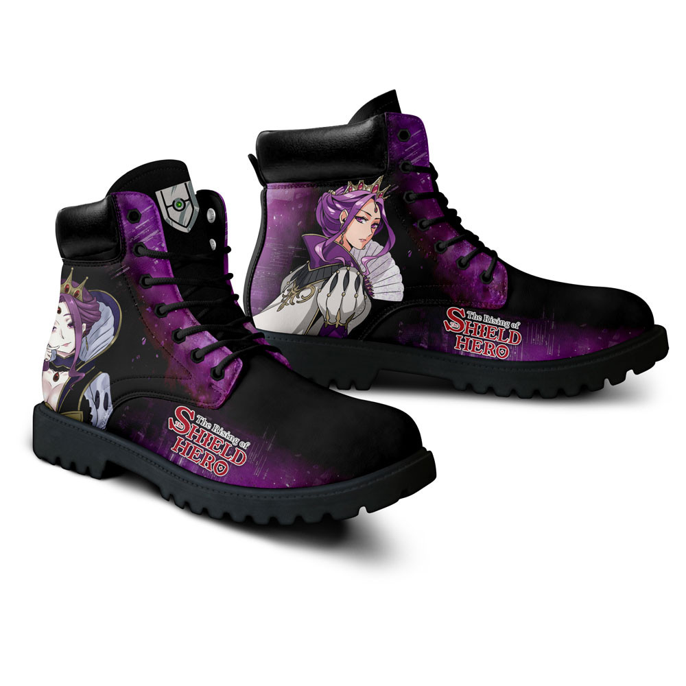 Shield Hero Mirellia Q Melromarc Boots Anime Custom Shoes