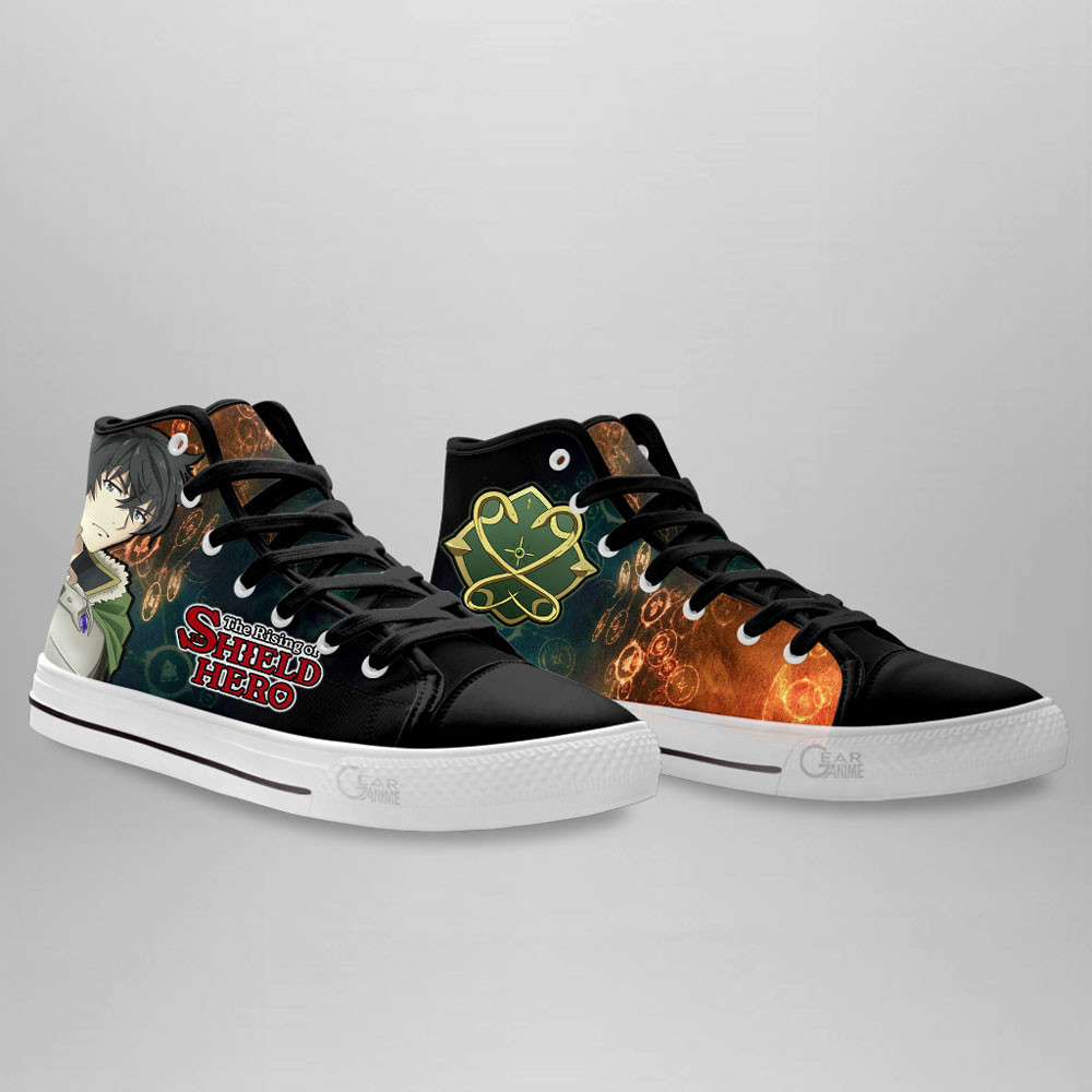Shield Hero Naofumi Chimera Viper Shield Anime Custom High Top Shoes