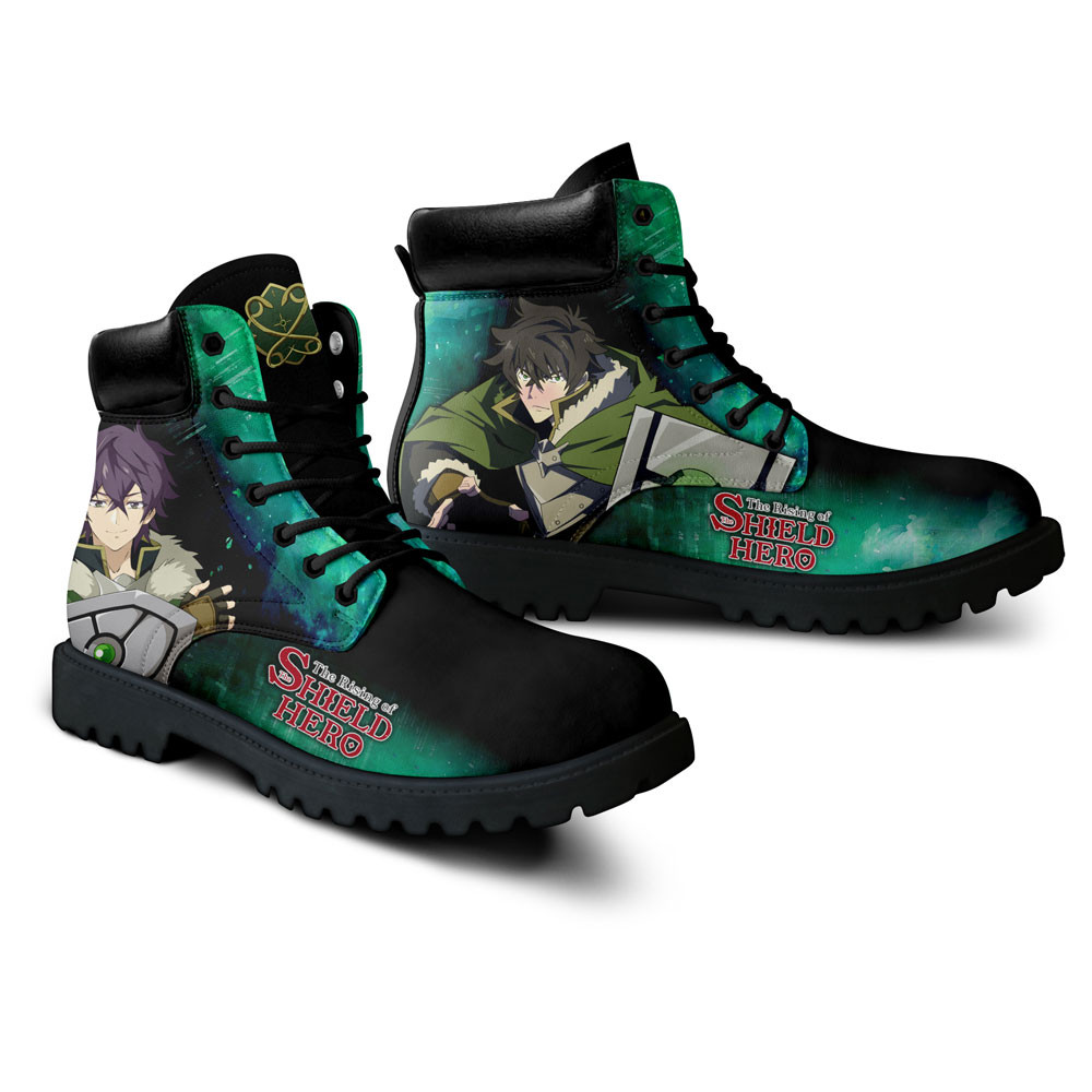 Shield Hero Naofumi Chimera Viper Shield Boots Anime Custom Shoes
