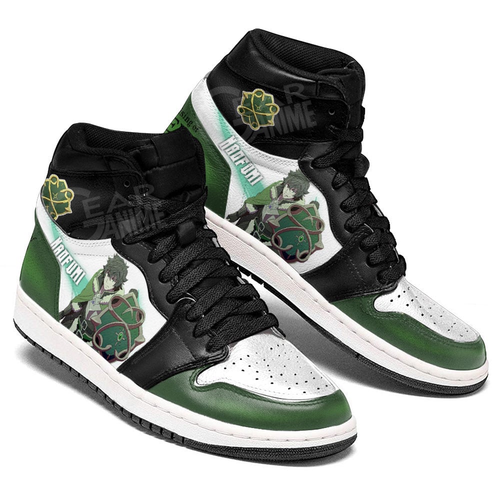 Shield Hero Naofumi Chimera Viper Shield JD1s Sneakers Anime Shoes, Air Jordan Hightop