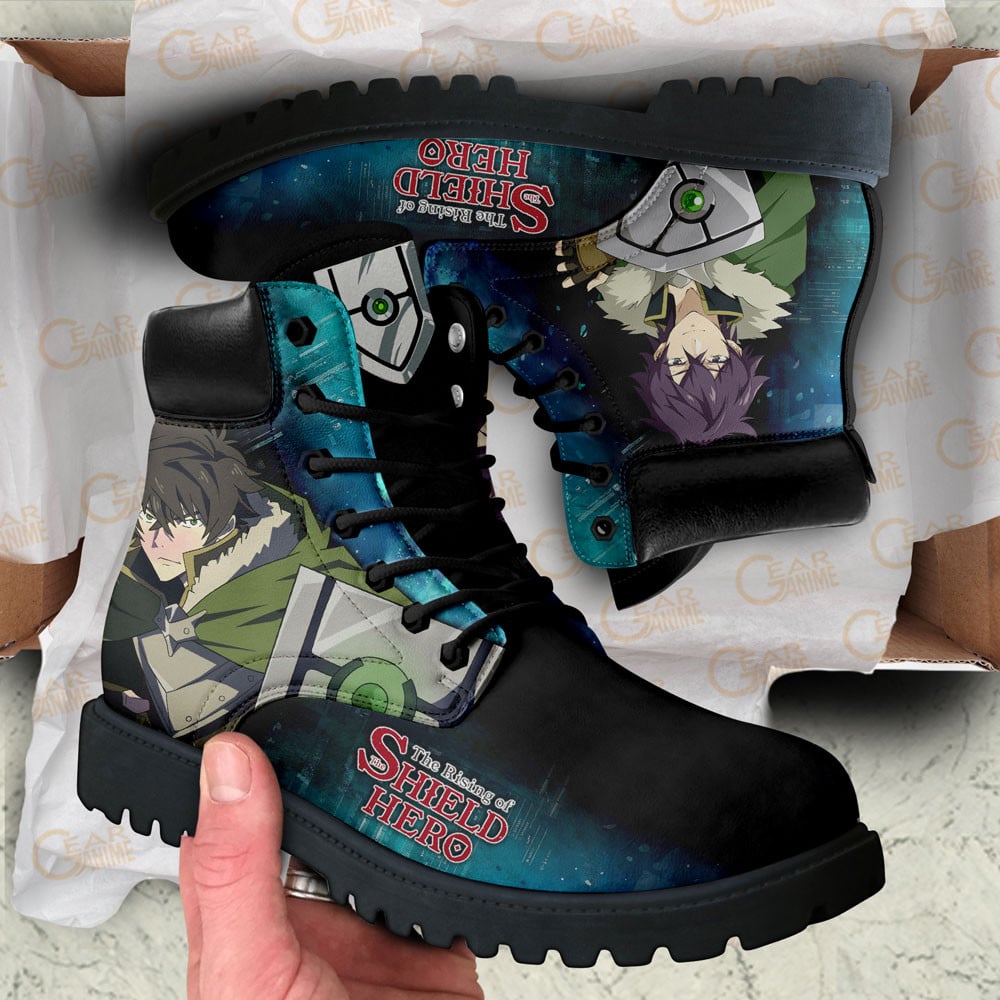 Shield Hero Naofumi Iwatani Boots Anime Custom Shoes