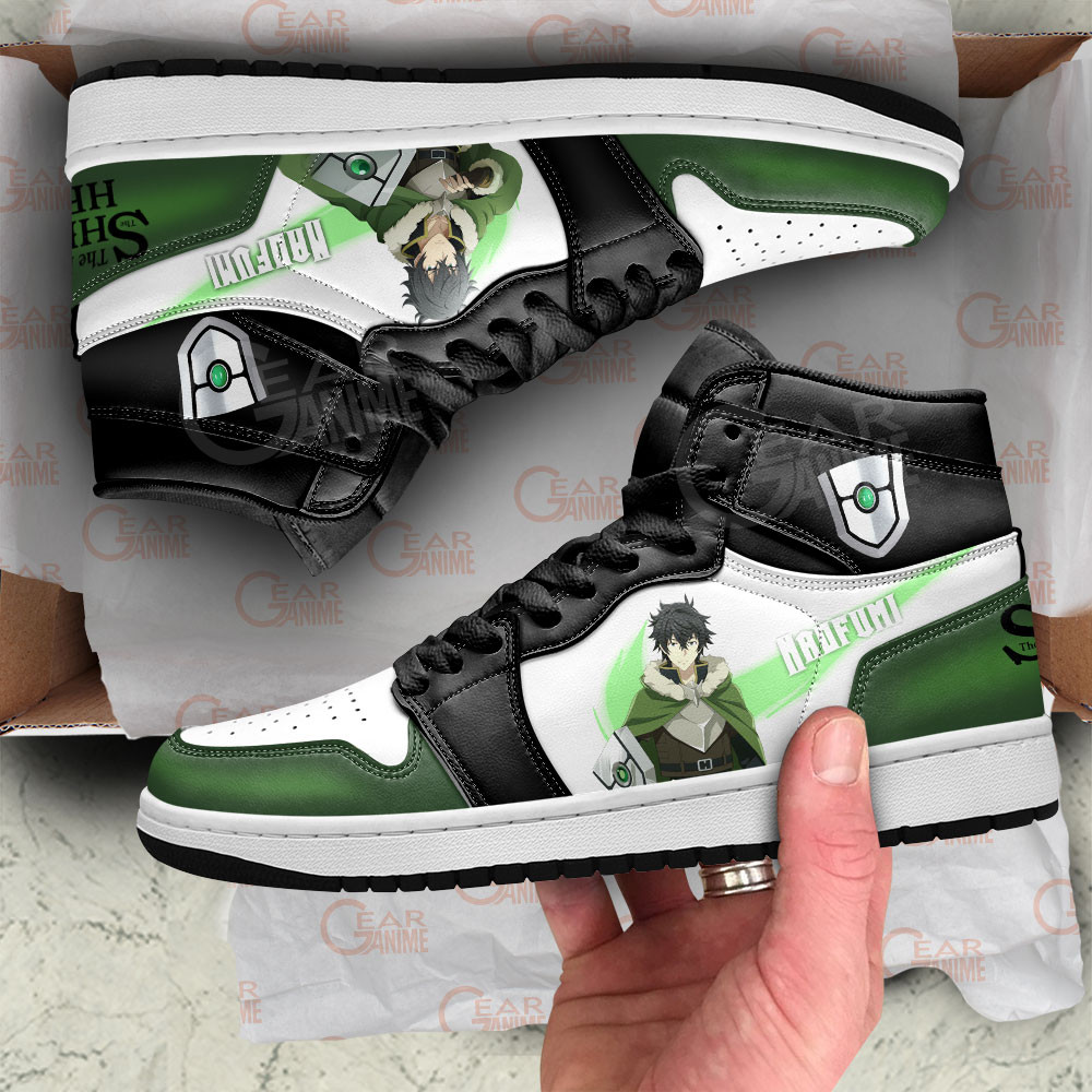 Shield Hero Naofumi Iwatani JD1s Sneakers Anime Shoes, Air Jordan Hightop