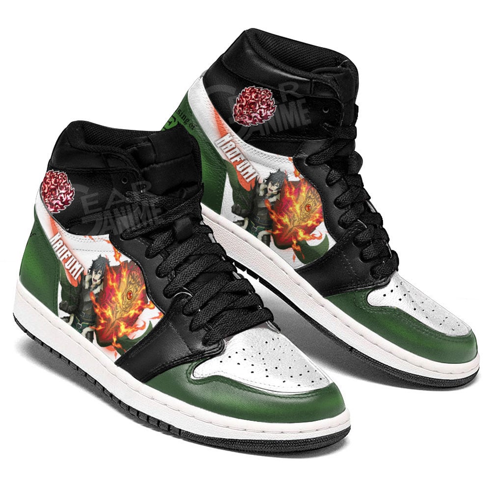 Shield Hero Naofumi Shield of Wrath JD1s Sneakers Anime Shoes, Air Jordan Hightop