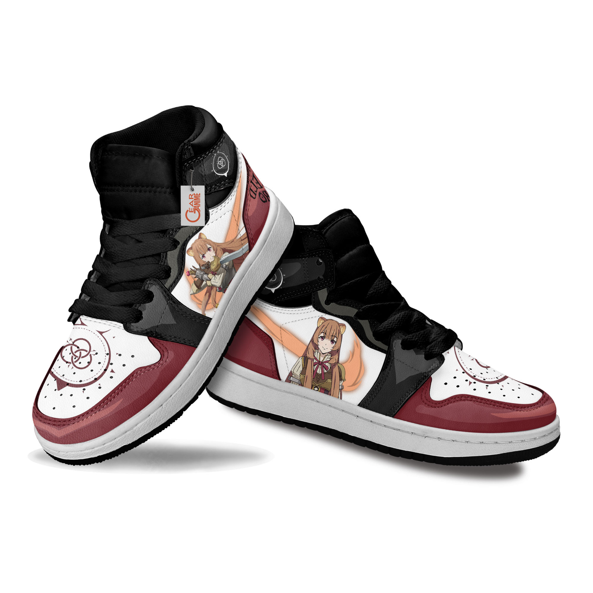 Shield Hero Raphtalia Anime Kids Custom Sneakers
