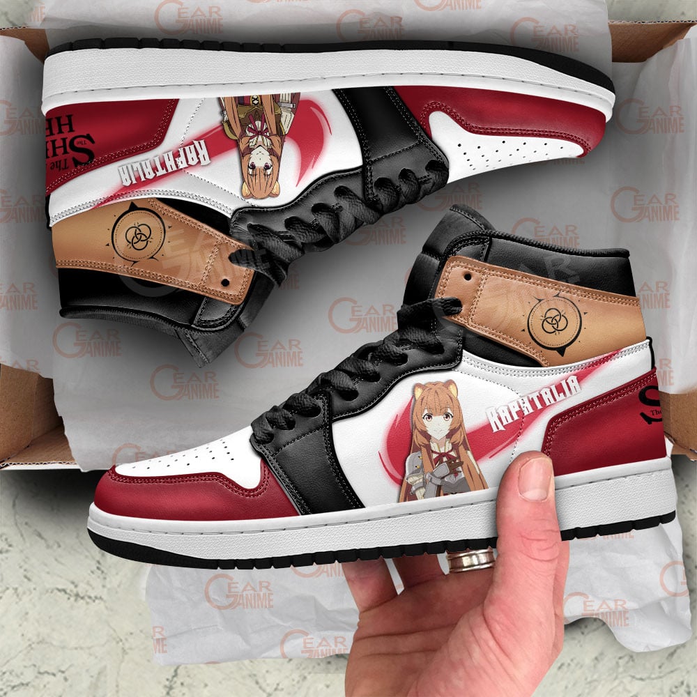 Shield Hero Raphtalia JD1s Sneakers Anime Shoes, Air Jordan Hightop