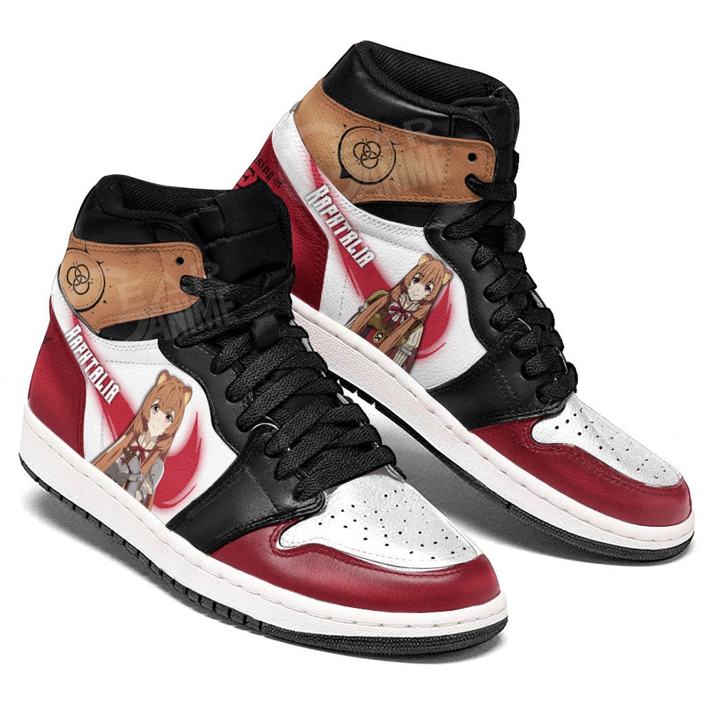 Shield Hero Raphtalia JD1s Sneakers Anime Shoes, Air Jordan Hightop