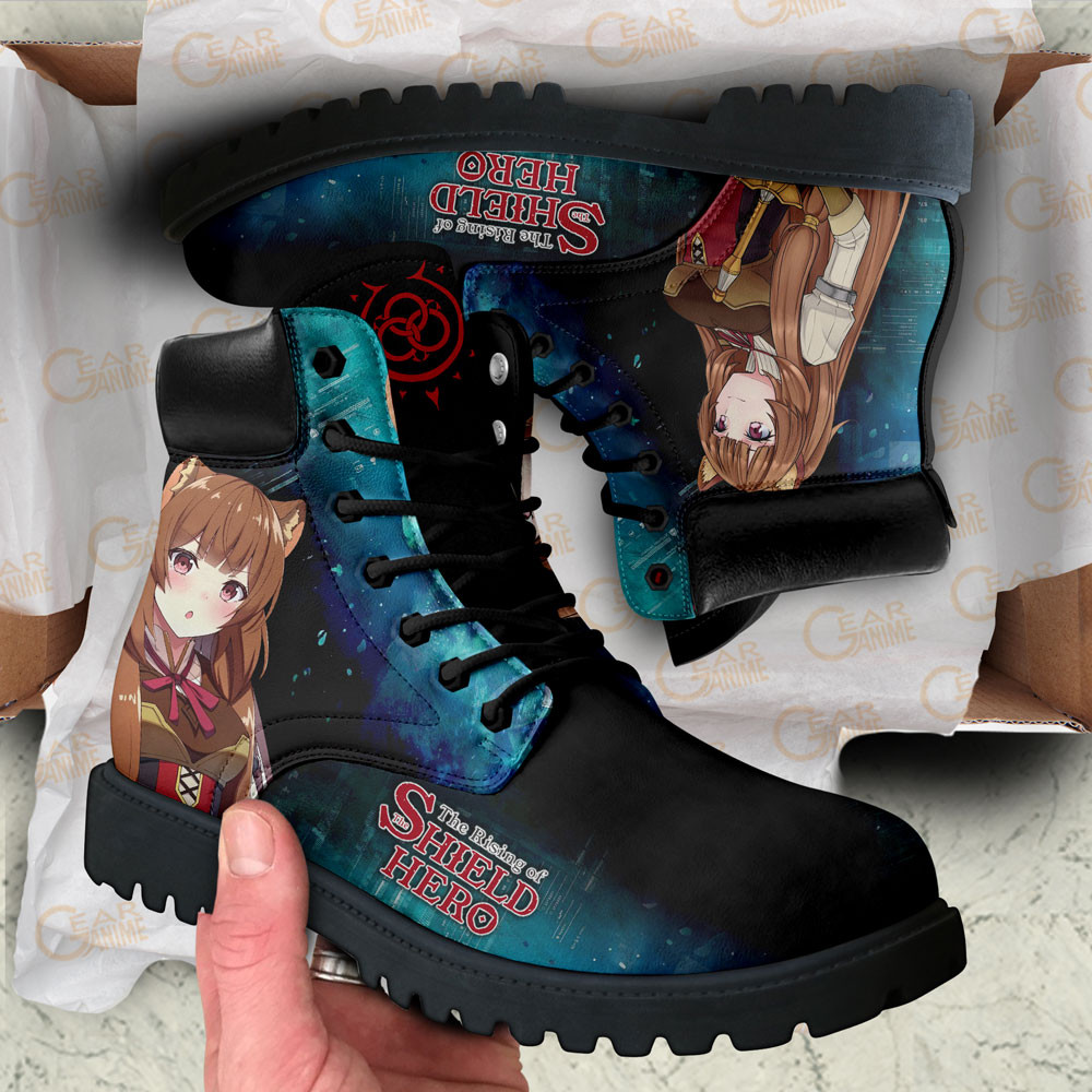 Shield Hero Raphtalia Slave Crest Boots Anime Custom Shoes