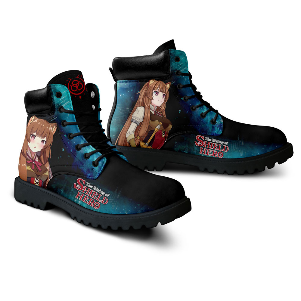 Shield Hero Raphtalia Slave Crest Boots Anime Custom Shoes