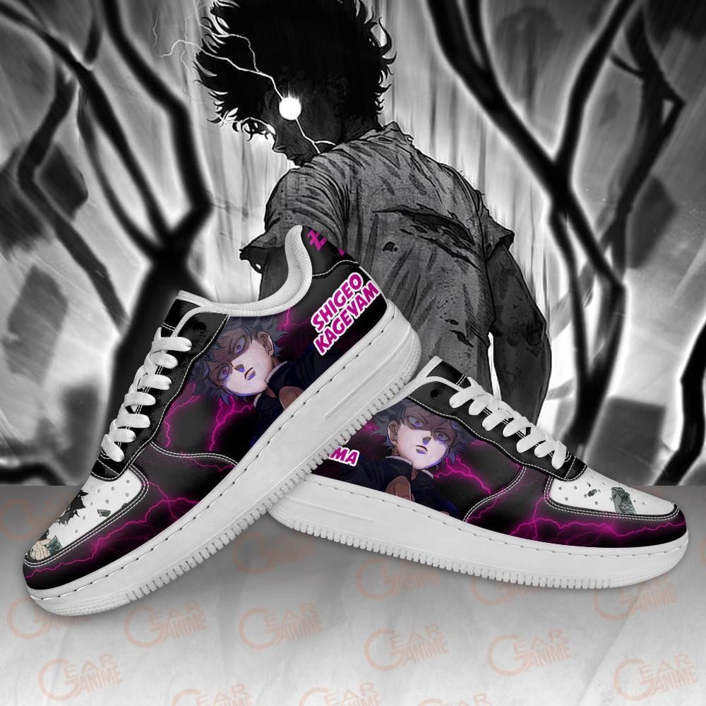 Shigeo Kageyama Shoes Mob Pyscho 100 Anime Sneakers
