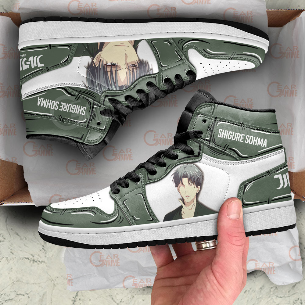 Shigure Sohma JD1s Sneakers Fruits Basket Anime Shoes For Fans, Air Jordan Hightop