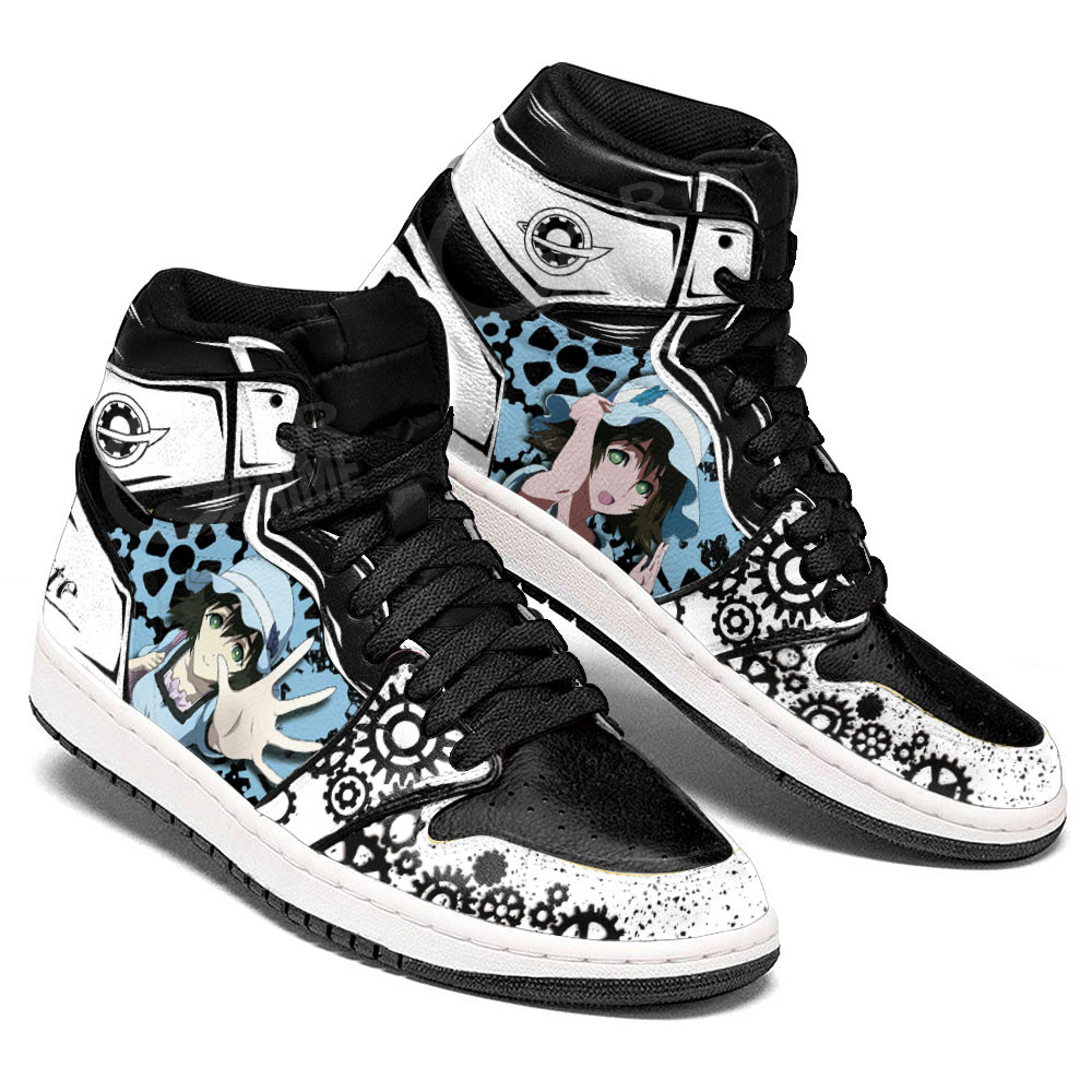 Shiina Mayuri JD1s Sneakers Steins Gate Anime Shoes, Air Jordan Hightop