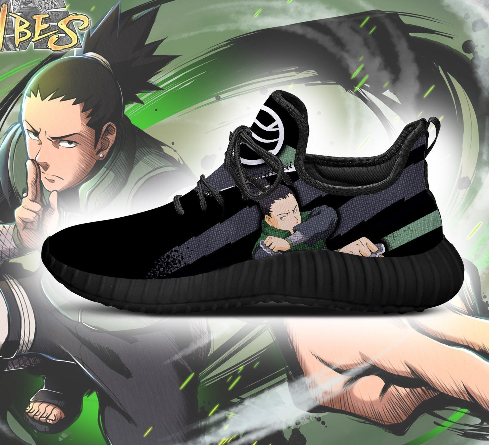 Shikamaru Jutsu Reze Shoes Anime Shoes Fan Gift Idea