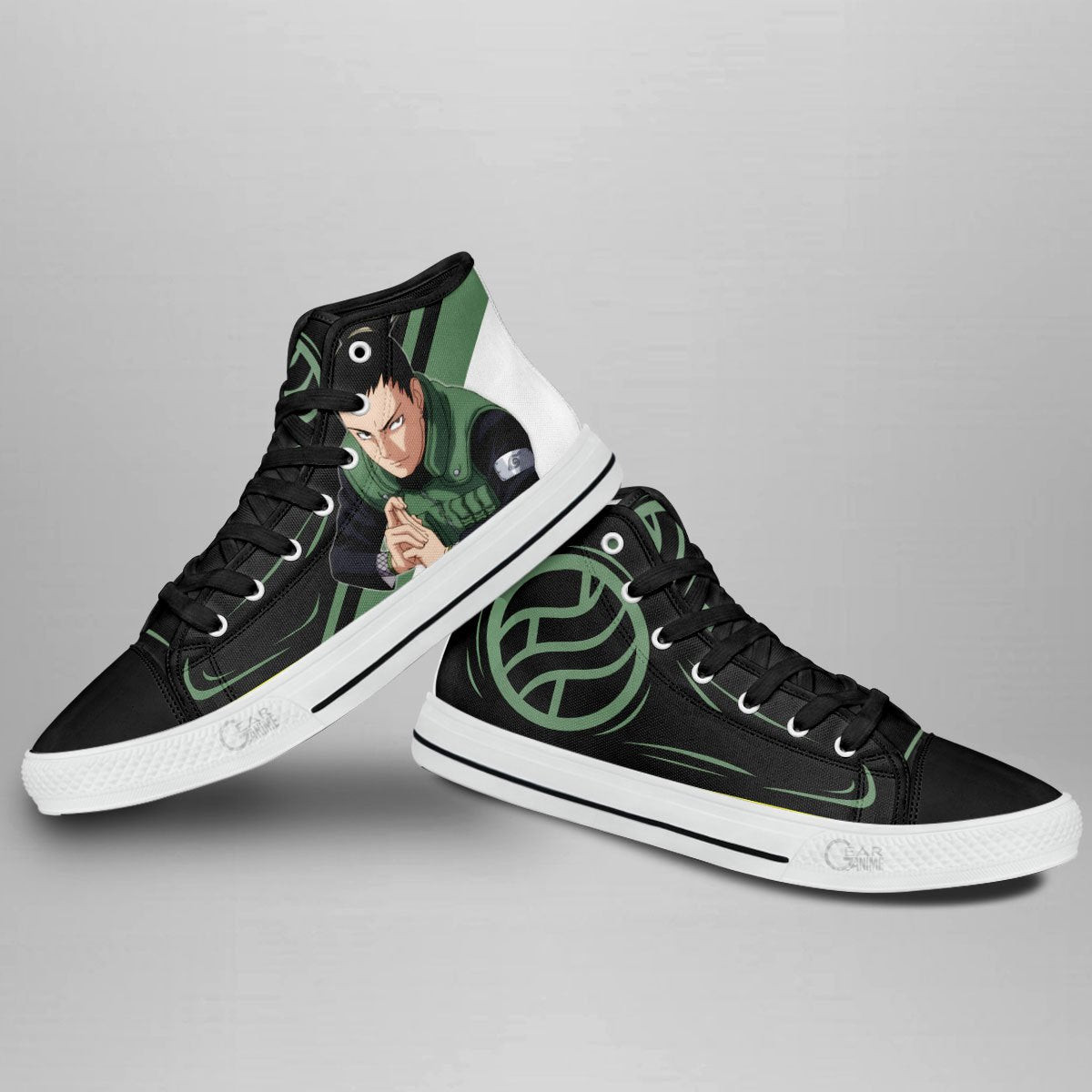 Shikamaru Nara High Top Shoes Custom Anime Sneakers
