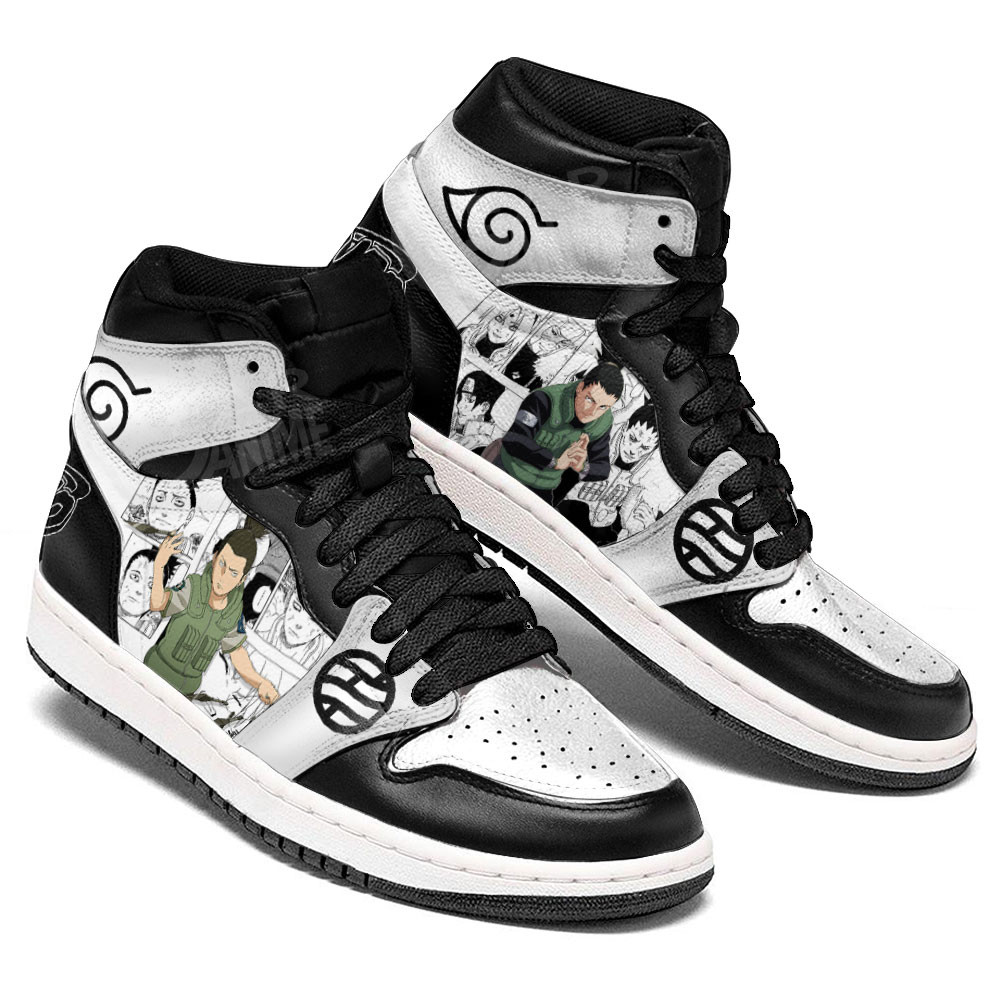 Shikamaru Nara JD1s Sneakers Anime Shoes Mix Manga, Air Jordan Hightop