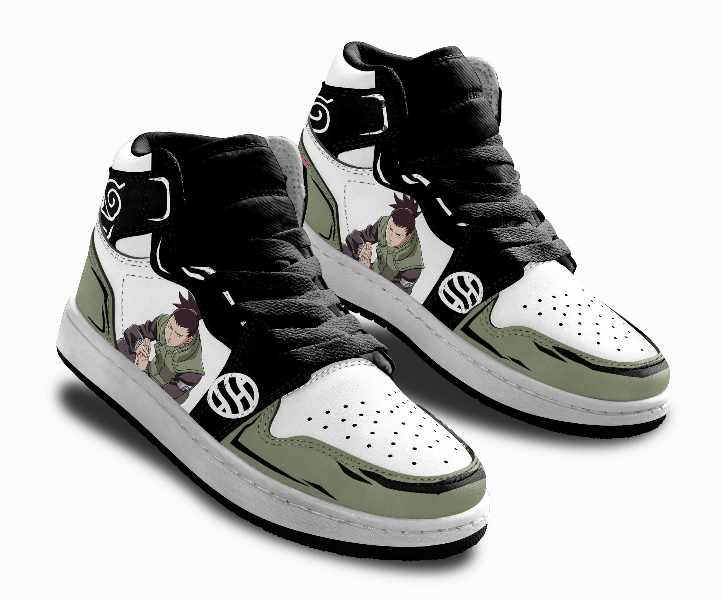 Shikamaru Nara Kids Sneakers Custom Anime NRT Shoes For Kids