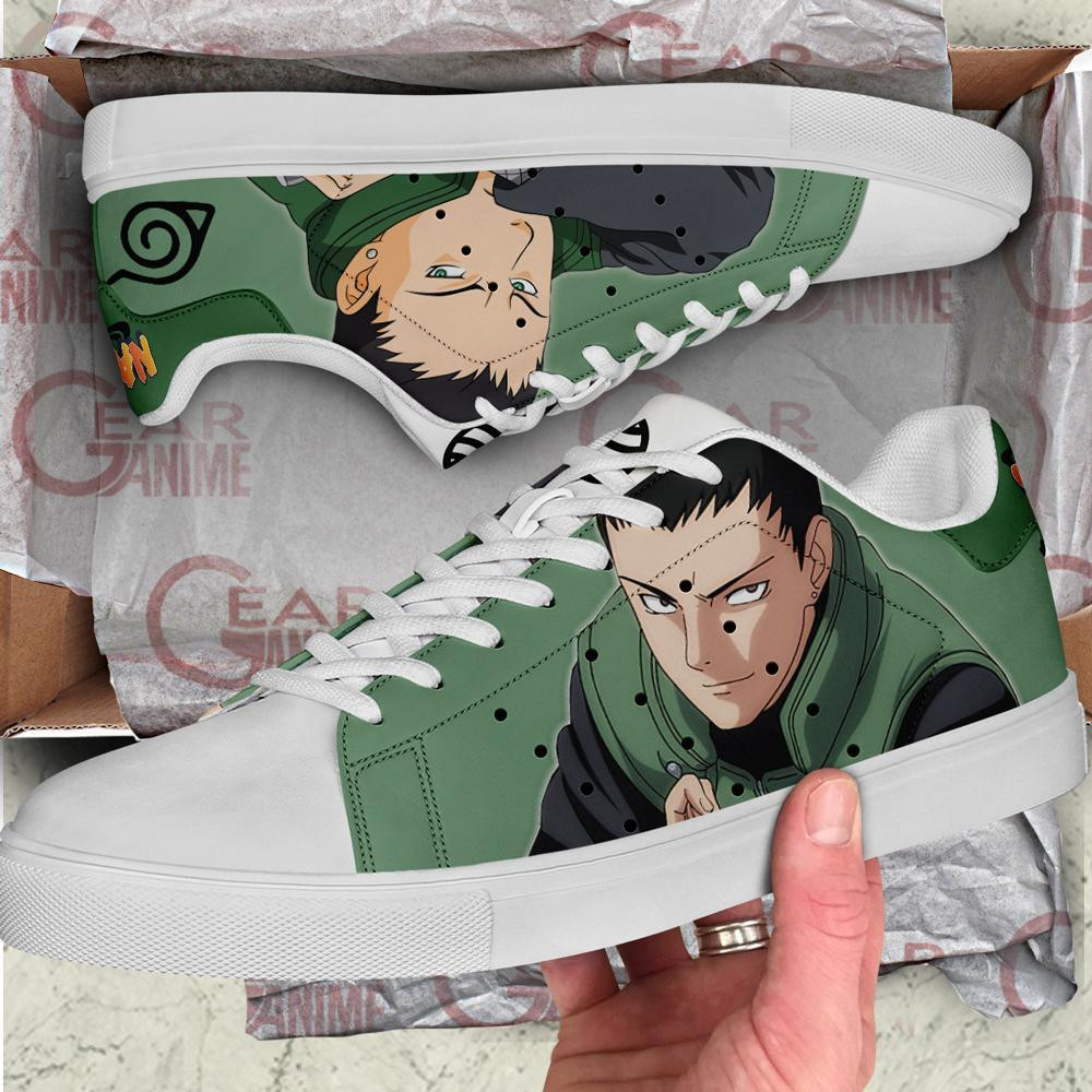 Shikamaru Nara Skate Shoes Anime Custom Shoes
