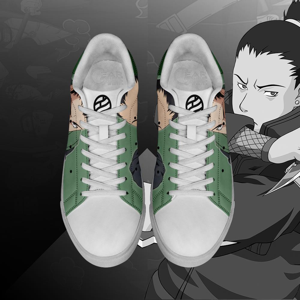 Shikamaru Nara Skate Shoes Anime Custom Shoes
