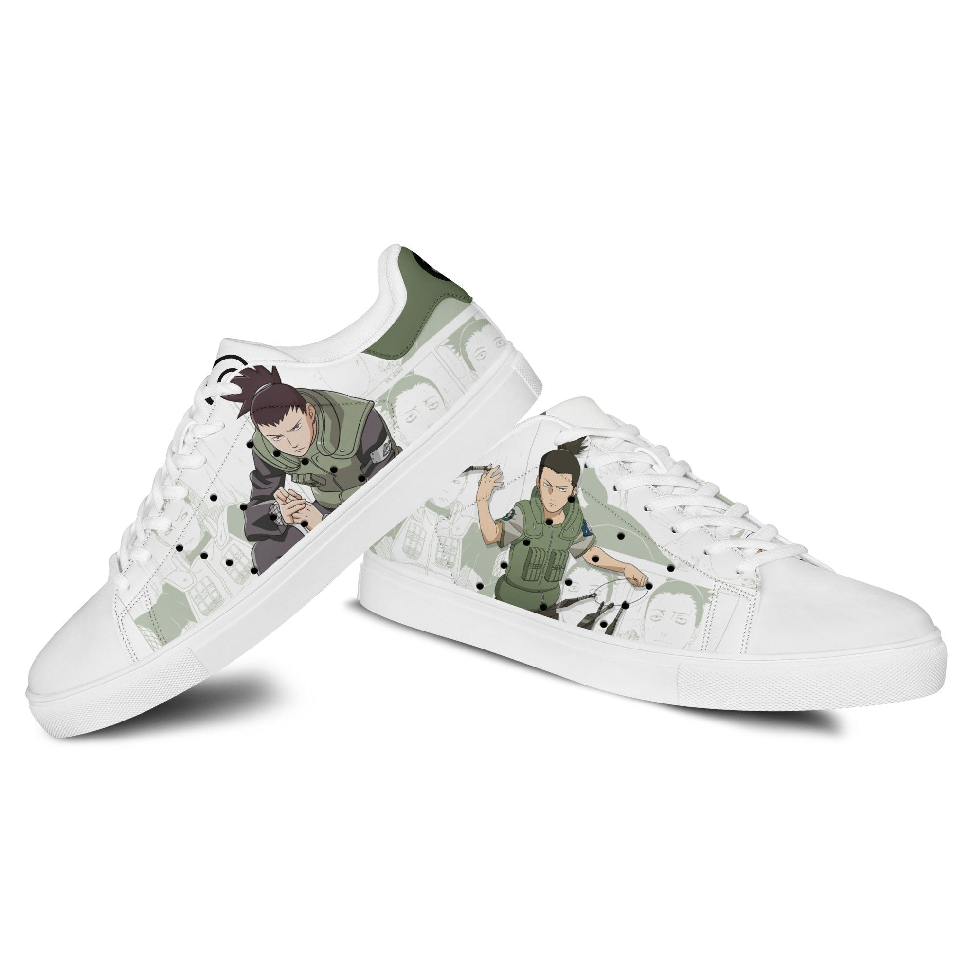 Shikamaru Nara Skate Sneakers Custom NRT Anime Shoes