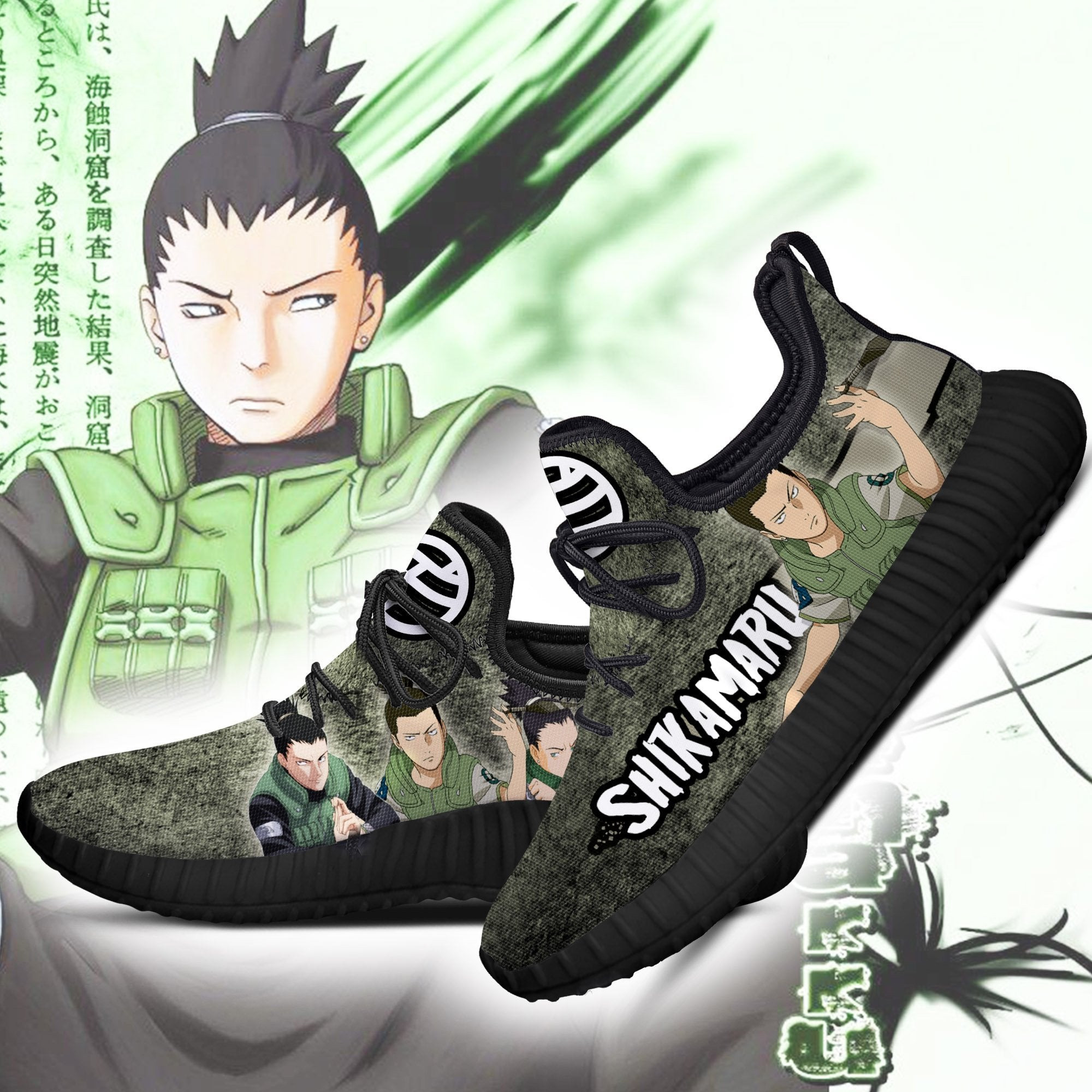 Shikamaru Reze Shoes Anime Shoes Fan Gift Idea