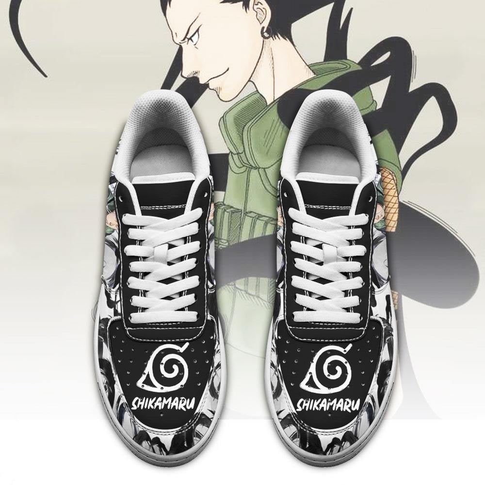 Shikamaru Sneakers Custom Anime Shoes Leather