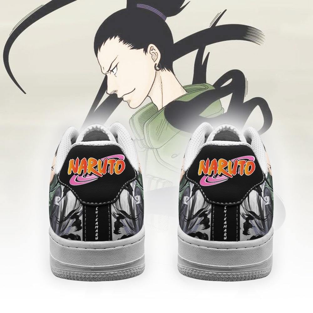 Shikamaru Sneakers Custom Anime Shoes Leather