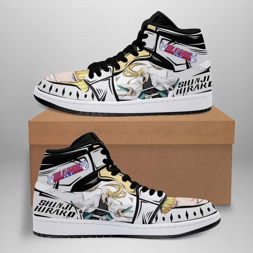 Shinji Hirako Bleach Anime 1 High Top Air Jordan Sneaker, Air Jordan Hightop