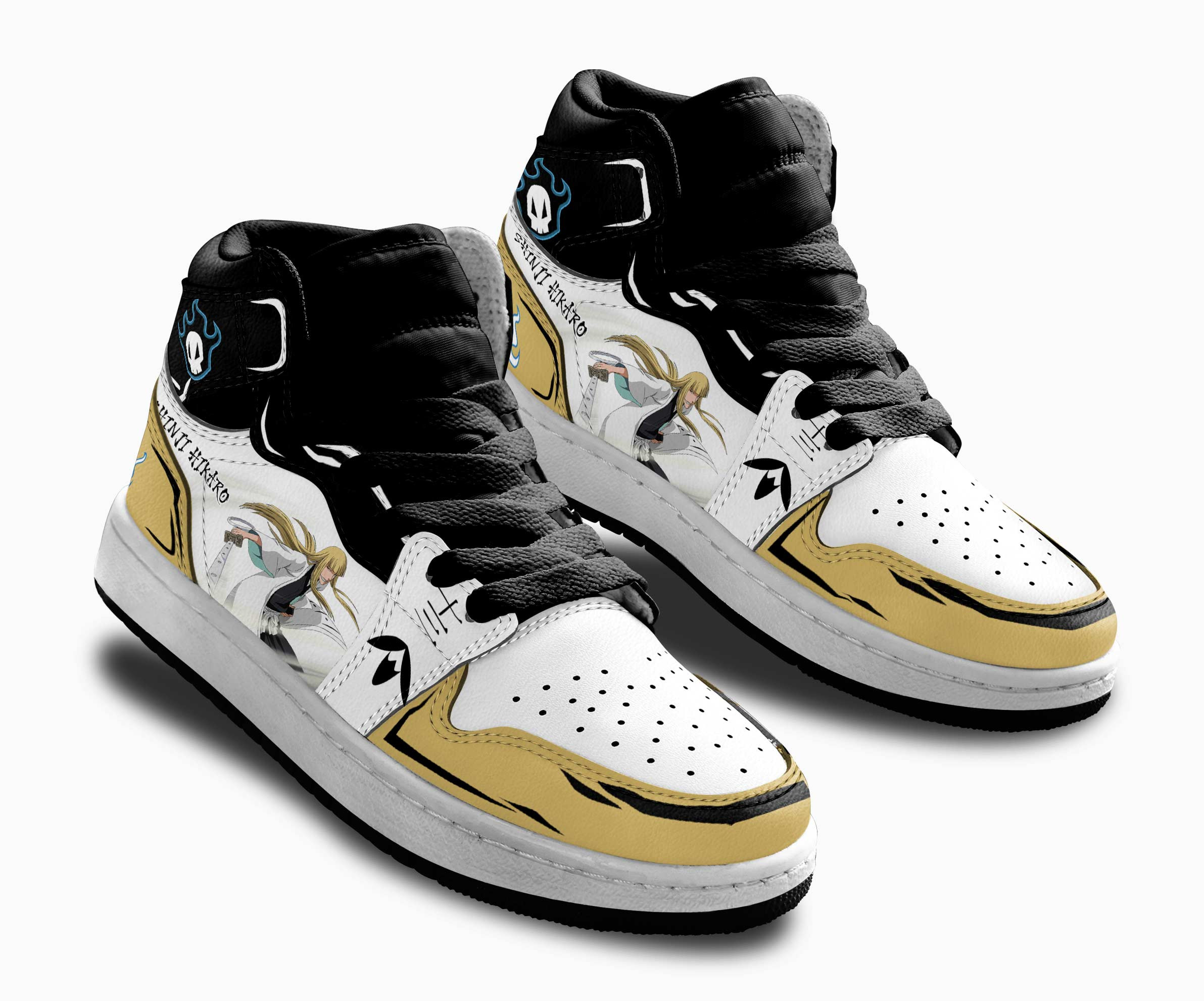 Shinji Hirako Kids Sneakers Custom Anime Bleach Shoes For Kids