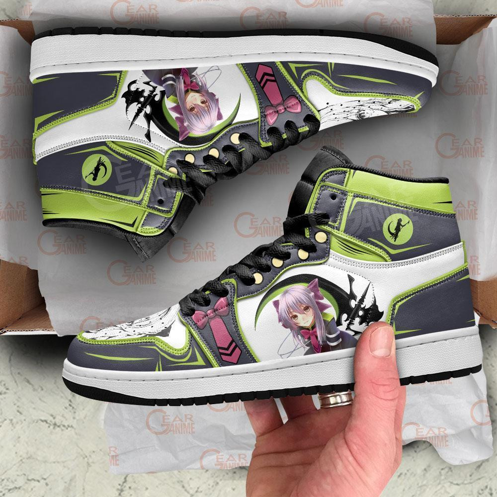 Shinoa Hiiragi JD1s Sneakers Anime Seraph of the End Shoes, Air Jordan Hightop