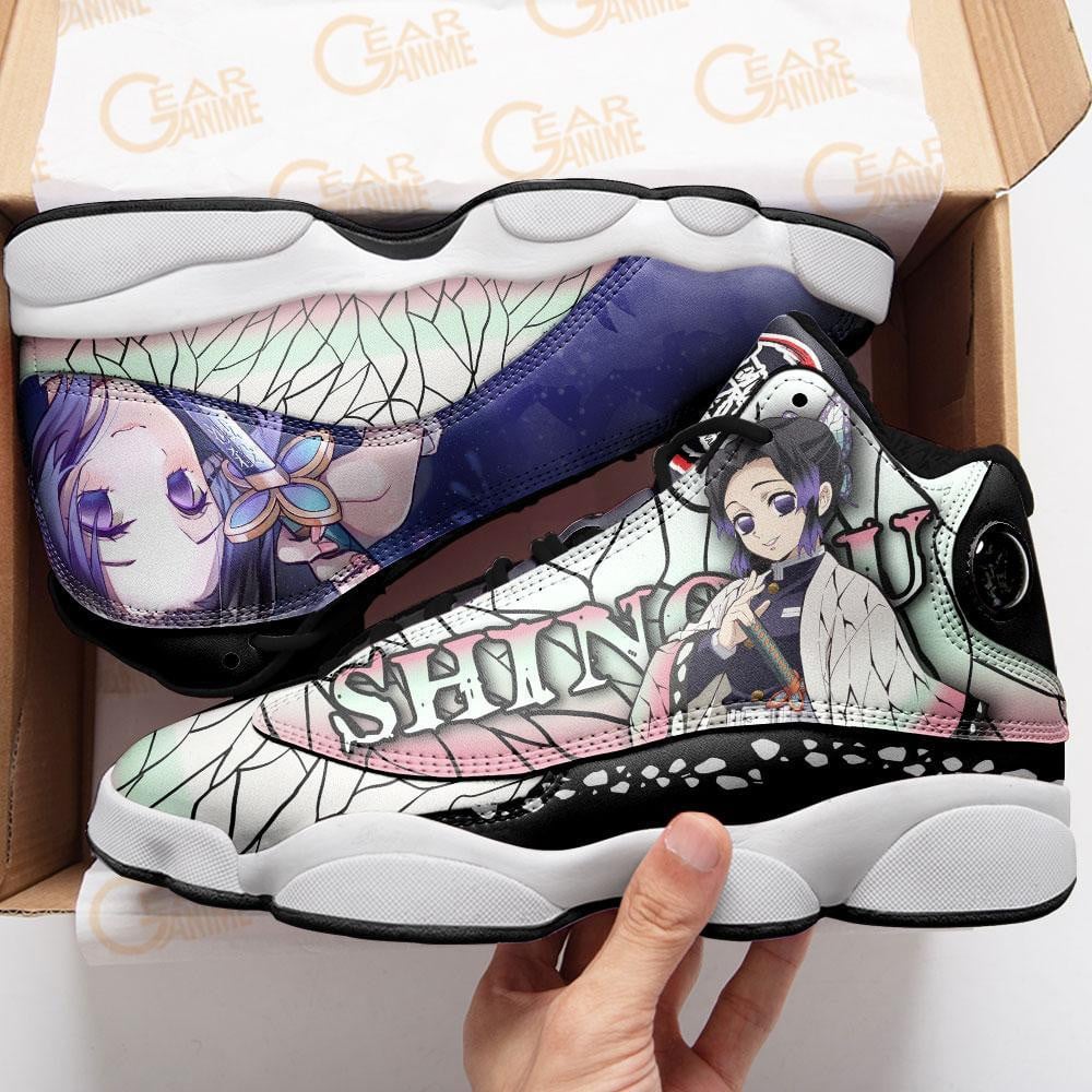 Shinobu Kocho JD13 Sneakers Custom Anime Demon Slayer Shoes