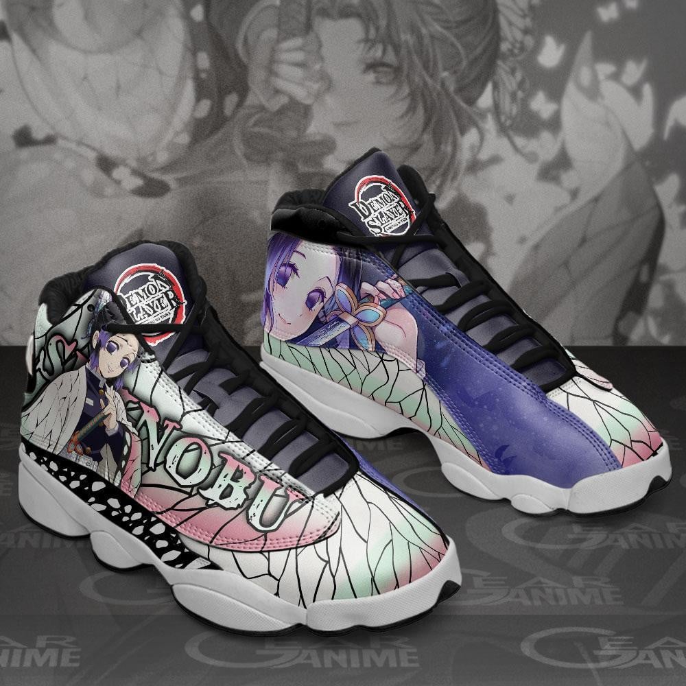 Shinobu Kocho JD13 Sneakers Custom Anime Demon Slayer Shoes