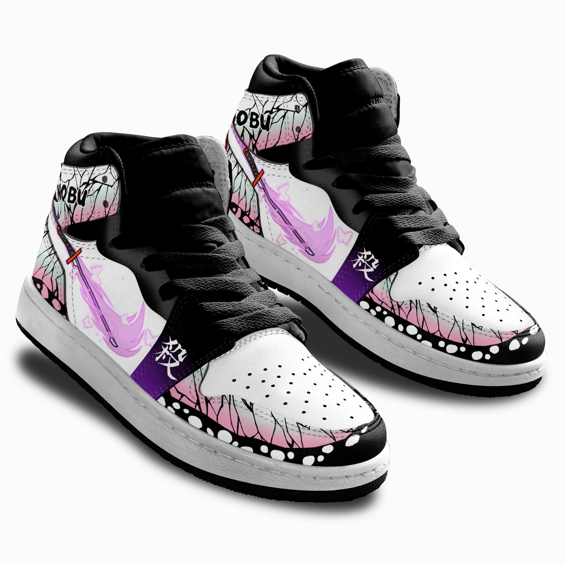 Shinobu Kocho Skills Kids Sneakers Demon Slayer Anime Shoes For Kids
