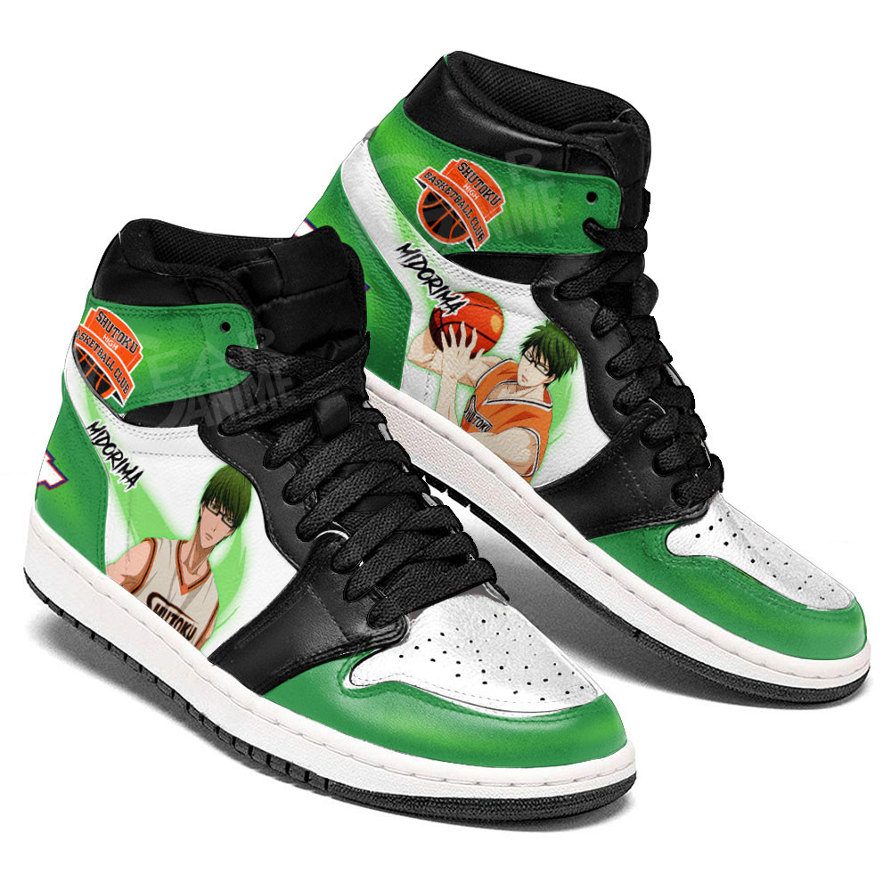 Shintaro Midorima JD1s Sneakers Kuroko’s Basketball Anime Shoes, Air Jordan Hightop
