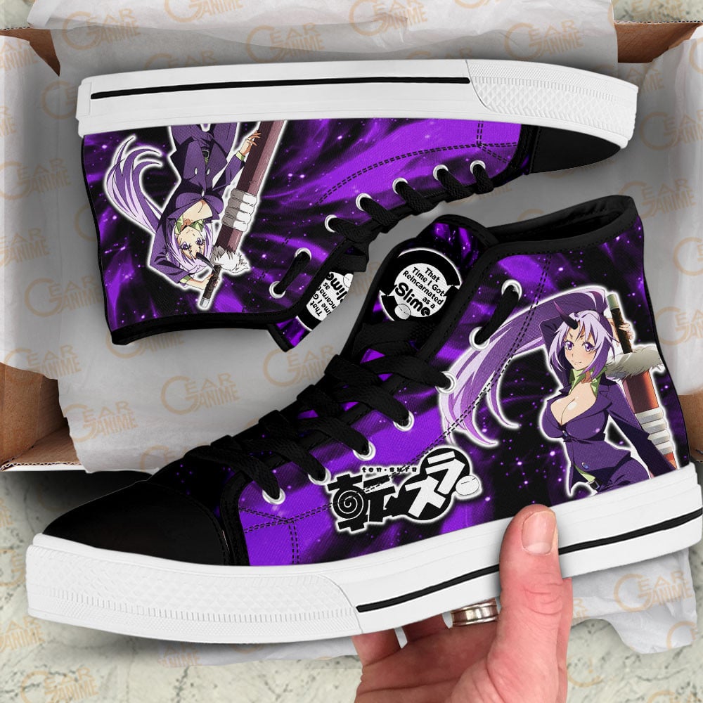 Shion High Top Shoes Custom Reincarnated as a Slime Anime Sneakers