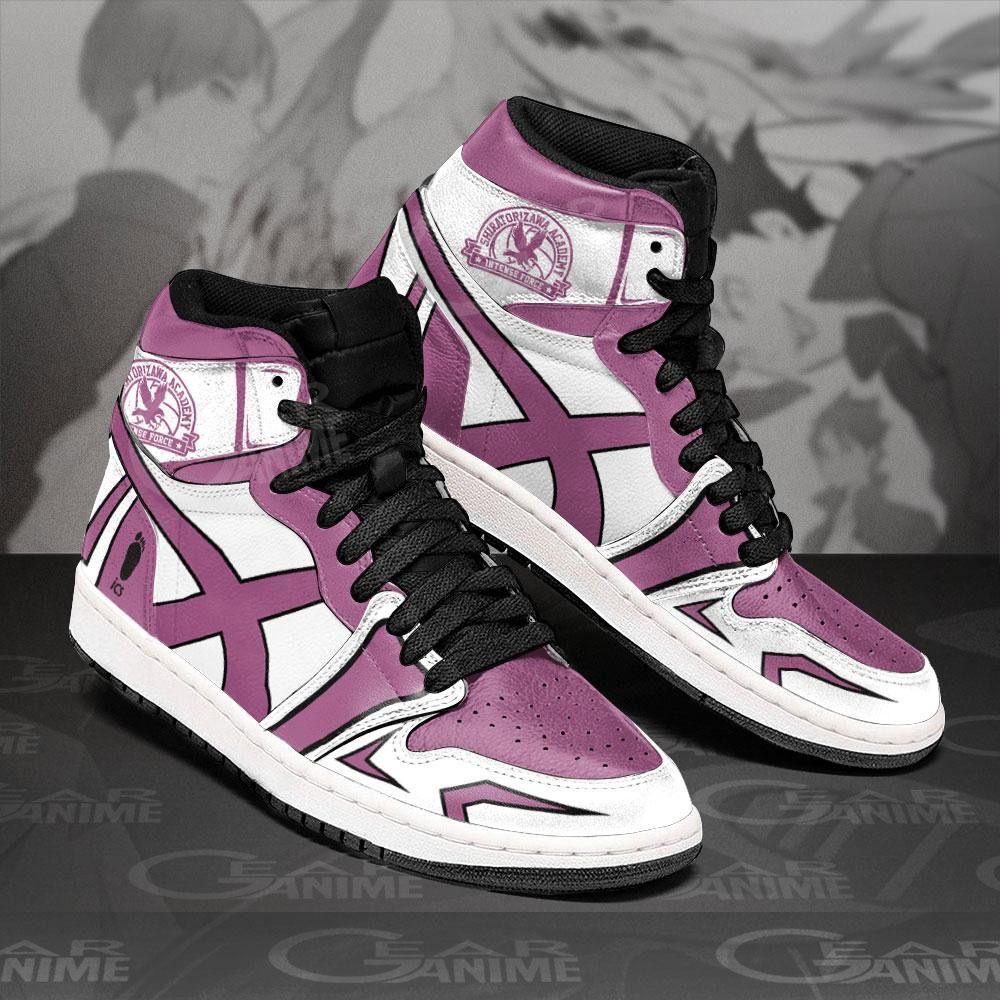 Shiratorizawa Academy Shoes Haikyuu Anime Shoes, Air Jordan Hightop