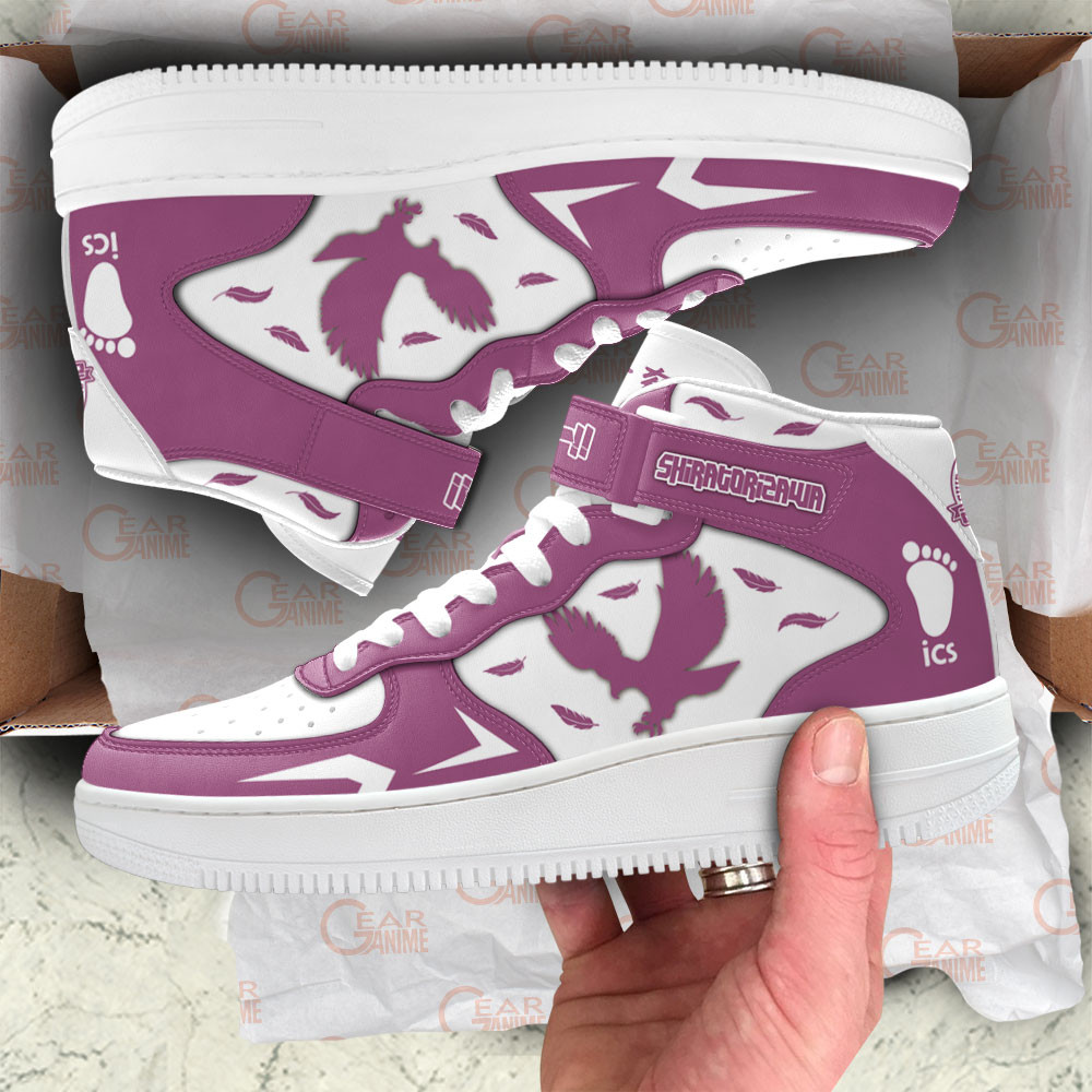 Shiratorizawa Sneakers Air Mid Custom Haikyuu Anime Shoes
