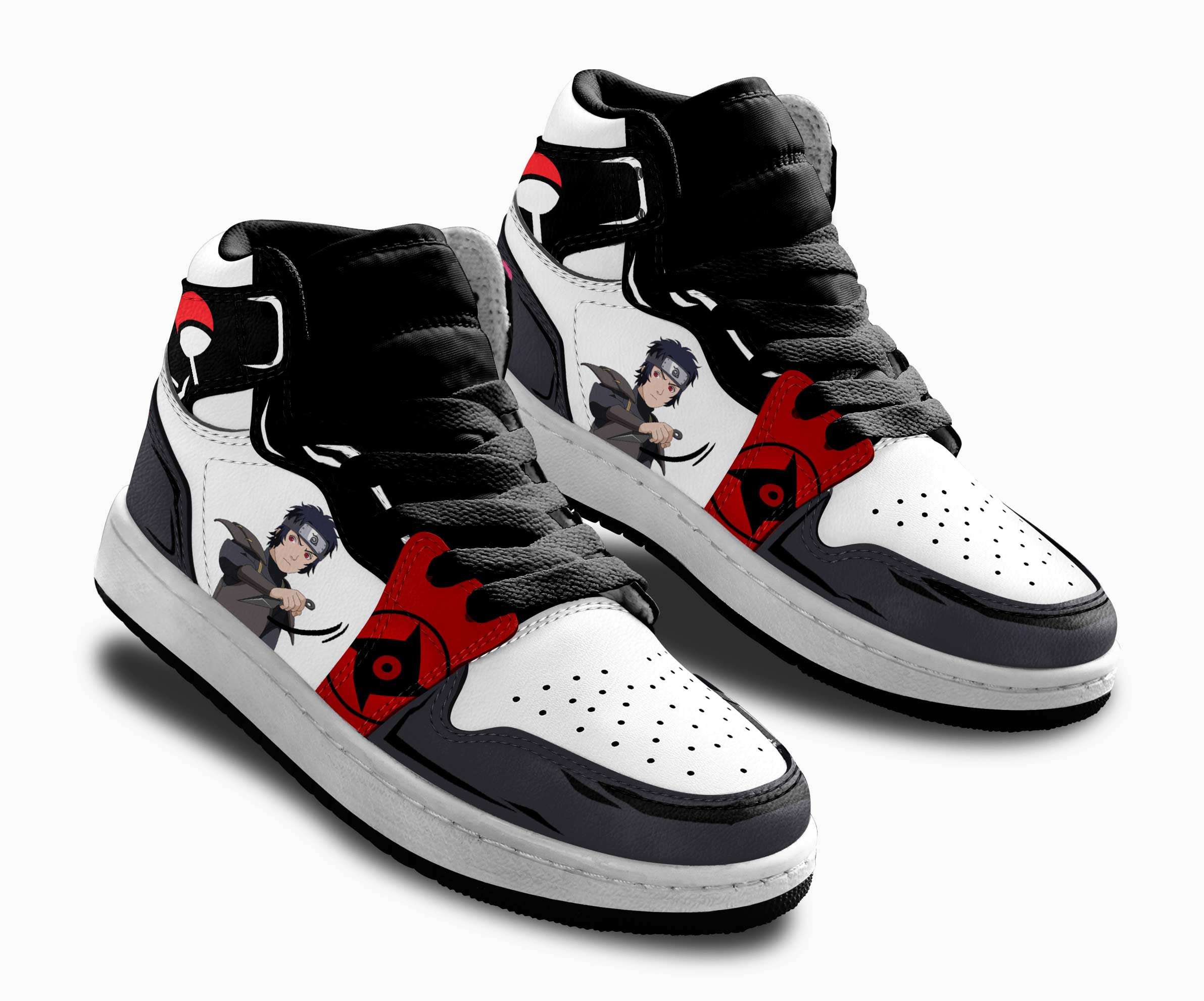 Shisui Uchiha Kids Sneakers Custom Anime NRT Shoes For Kids